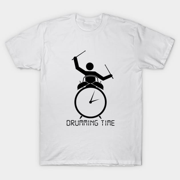 Drumming Time music design T-Shirt by Producer